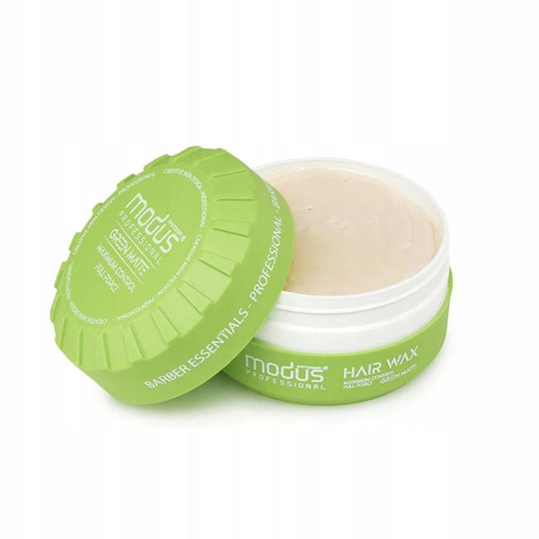 0220 Modus Matte Hair Wax Green Matte 150ML