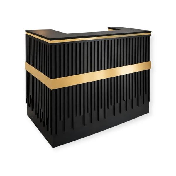 0304 Balie RD 28 Zwart 120cm