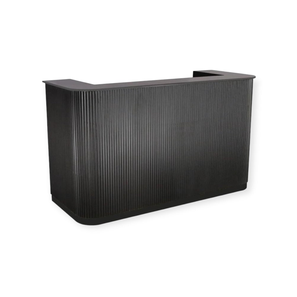 0281 Empfangstresen RD 06 Schwarz 180cm