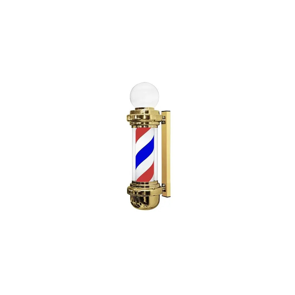 DITA Berber Direği Altın BP 07 98cm LED Döner Klasik Berber Tabelası