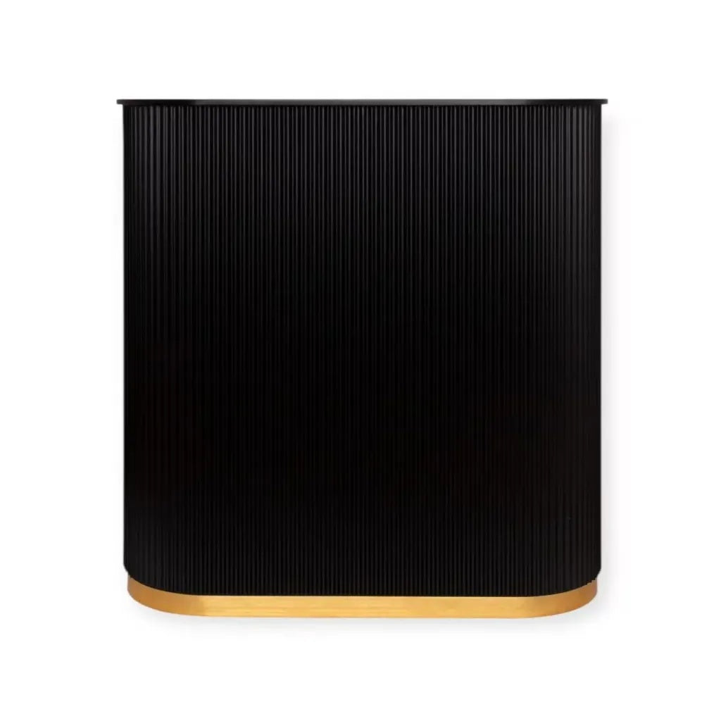 0269 Balie RD 01 BL Zwart 120cm
