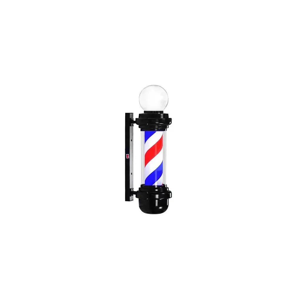 DITA Kapperspaal Zwart BP 02 98cm LED Draaiend Klassiek Kapperszijn