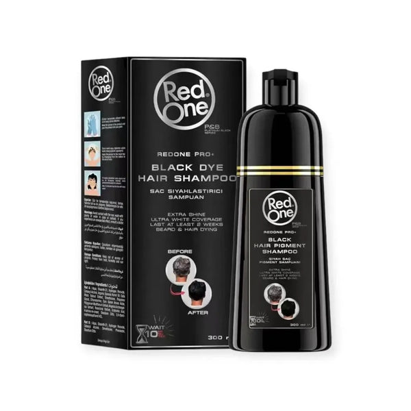 RedOne Schwarzes Farbpigment-Haarshampoo 300ml