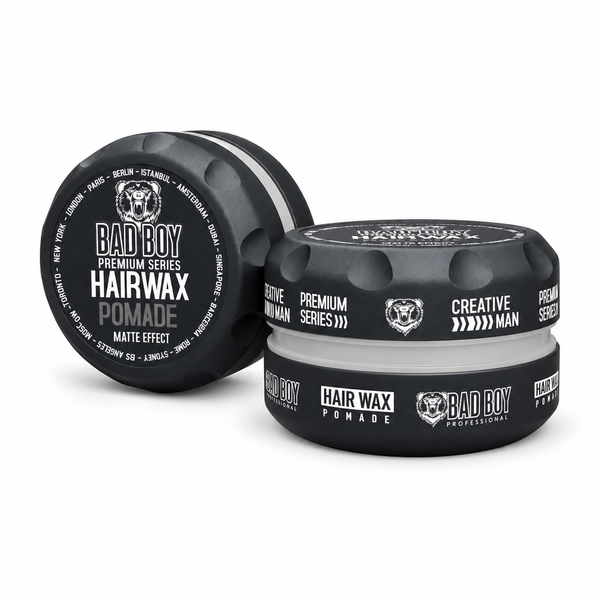 Bad Boy Haarwax Pommade Medium Fixatie Mat Resultaat 150 ml