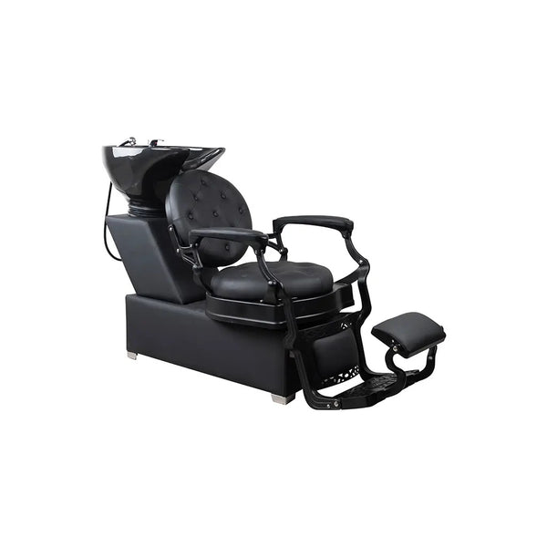 Poltrona per shampoo Oslo FR 78025 Nero Struttura opaca Nero (004)