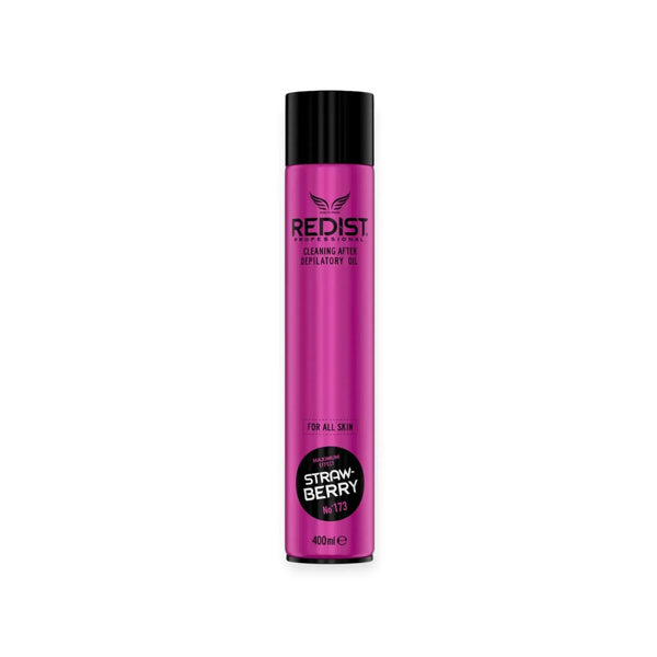Huile de massage post-épilation à la fraise Redist Maximum Effect 400 ml