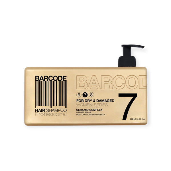 Champú Barcode para cabello seco y dañado 500 ml