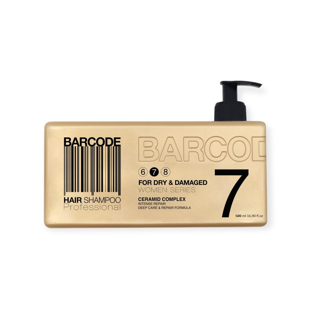 Barcode Haarshampoo für trockenes, geschädigtes Haar 500 ml
