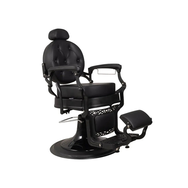 Fauteuil de coiffeur FR 58019 A3 Noir mat Extra épais Abu Dhabi Noir (004)