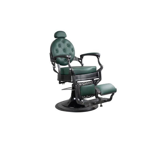 Friseurstuhl FR 58014 HC Gebürstet Grau Edmonton Green (026)
