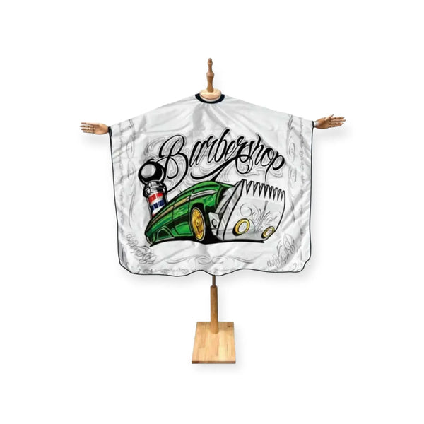 Capa de barbero DITA - Edición Super White Clipper Art