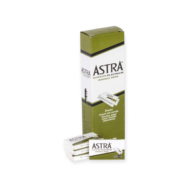 Cuchillas de doble filo Astra Superior Platinum 100x20x5