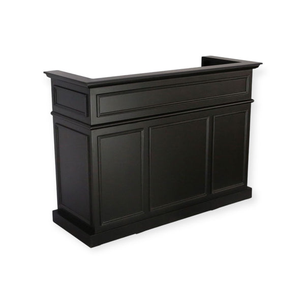0278 Receptiebalie RD 03 Zwart 140cm