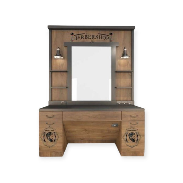 0170 Spiegelstation Rahle Lichtbruin TR