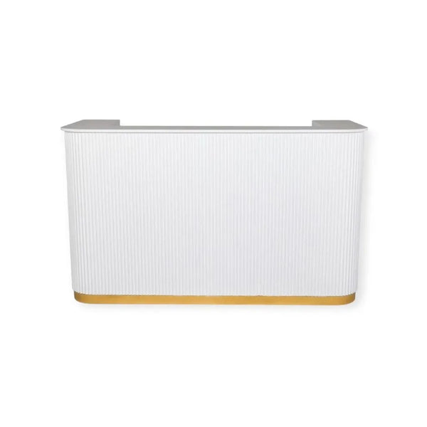 0280 Reception Desk RD 05 WH White 180cm