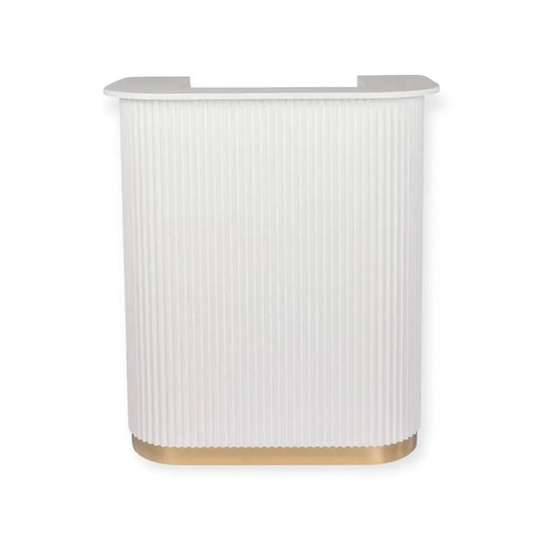 0268 Reception Desk RD 00 WH White 90cm