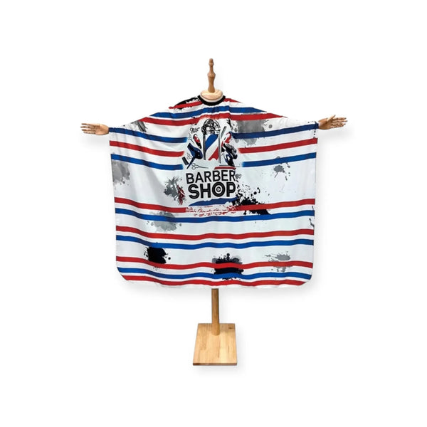 DITA Barber Cape Classic Barbershop Stripe Cutting Cape