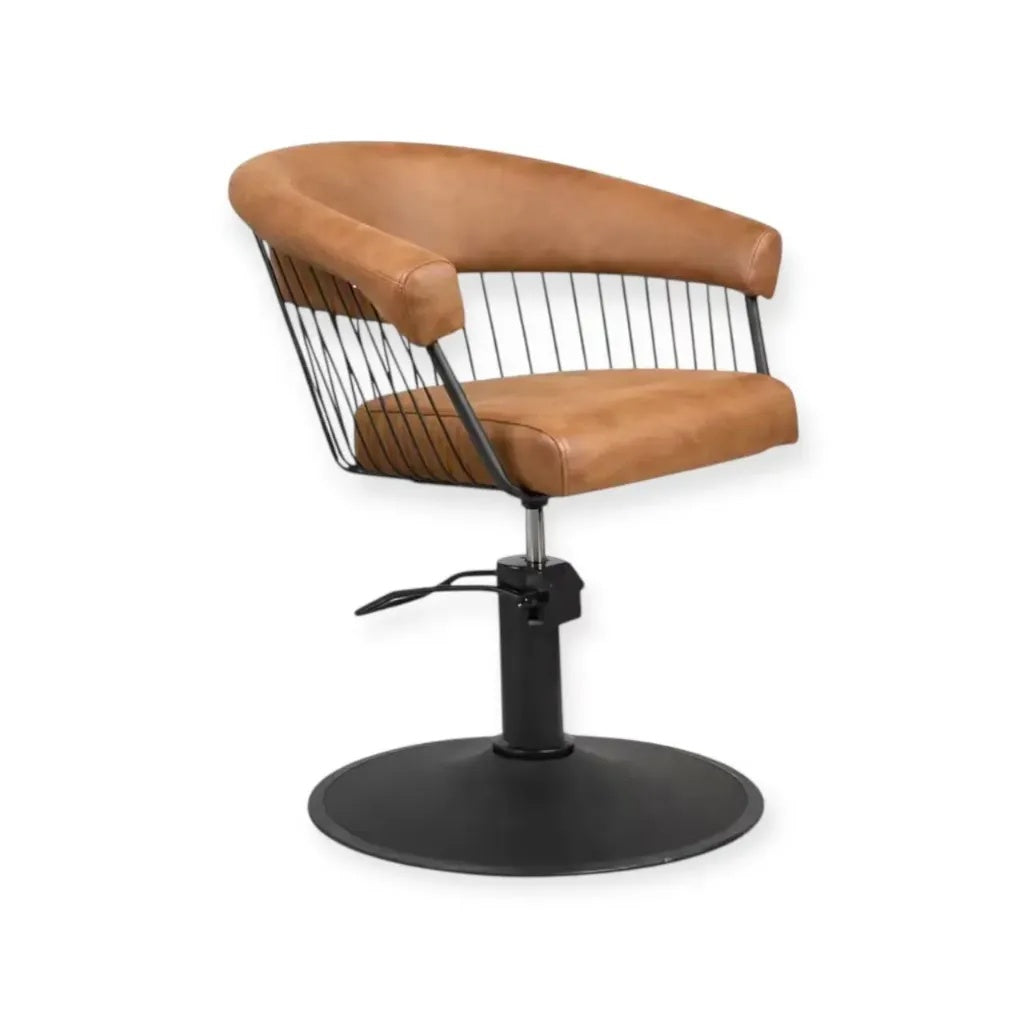 Salonsstoel FR 88064 C4 Zwart Tan (035)