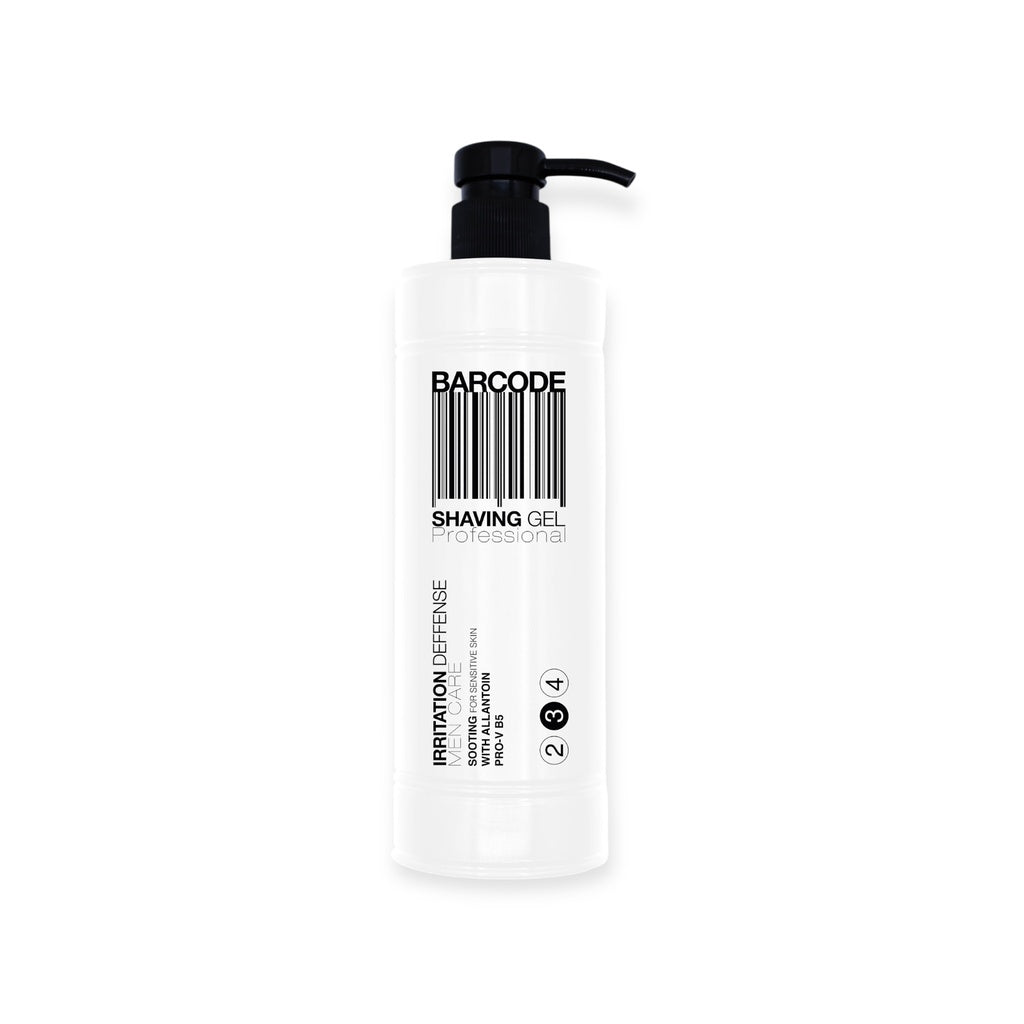 Gel à raser Barcode pour peaux sensibles 500 ml
