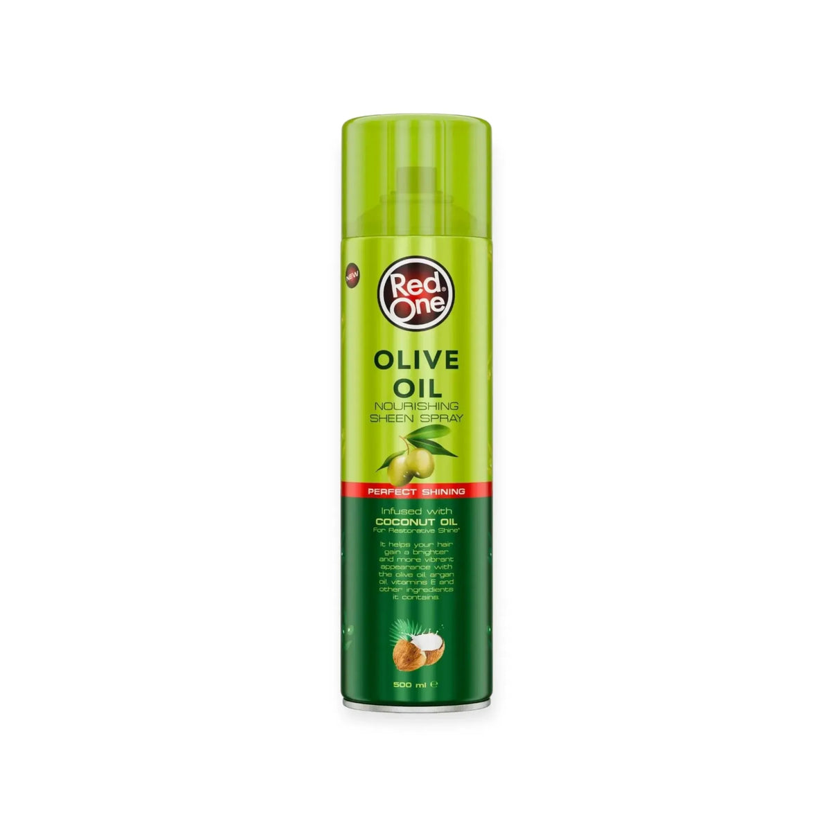 RedOne Saç Spreyi Parlatıcı Zeytinyağı Hindistan Cevizi 500ml
