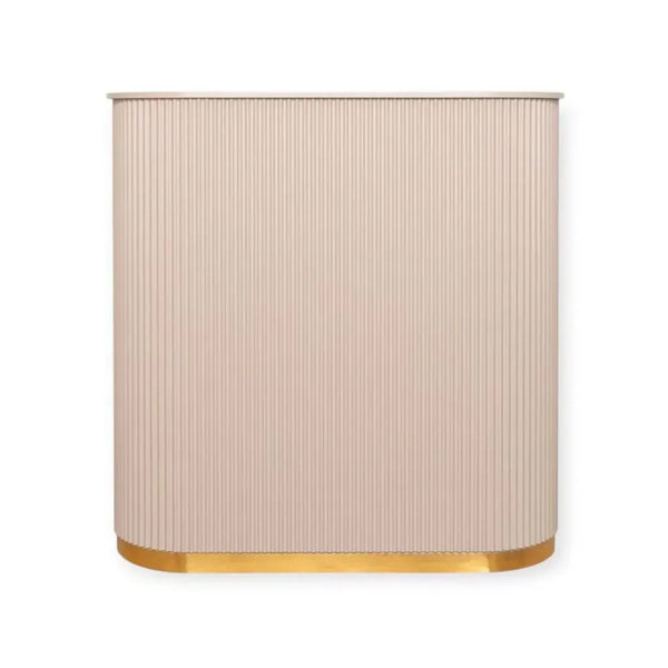 0271 Reception Desk RD 01 LT Latte 120cm