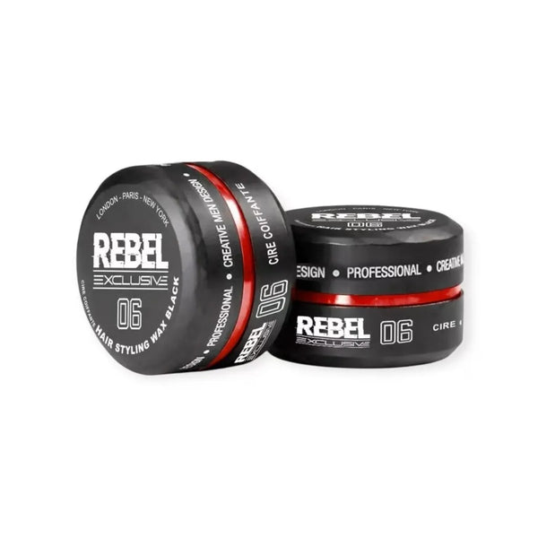 MR Rebel Aqua Hair Wax Black No 6 150ML