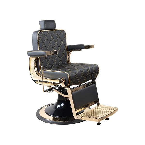 Barber Chair FR 58001G HC Panama Black (004)