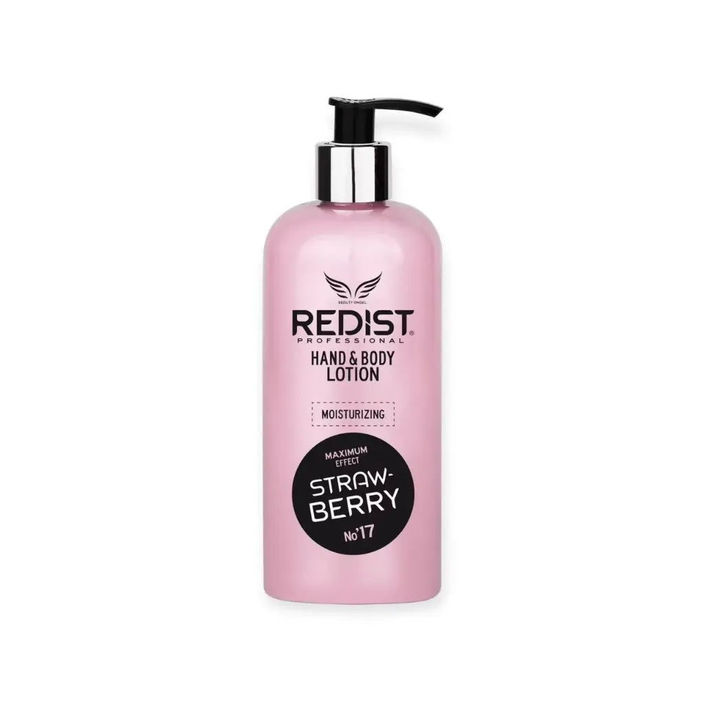 Loción para manos y cuerpo Redist de fresa, 400 ml
