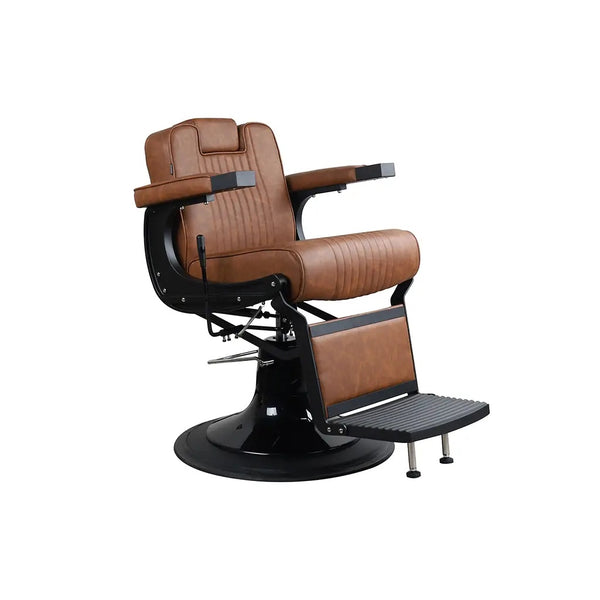 Barber Chair FR 58003 HC Black Matte Honolulu Tan (035)
