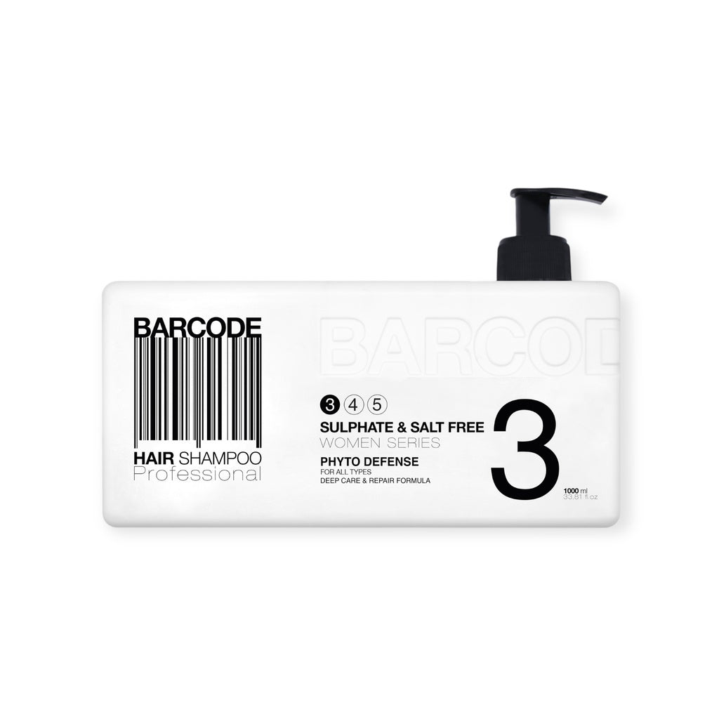 Barcode Hair Shampoo Vrij van Sulfaten 1000 ml