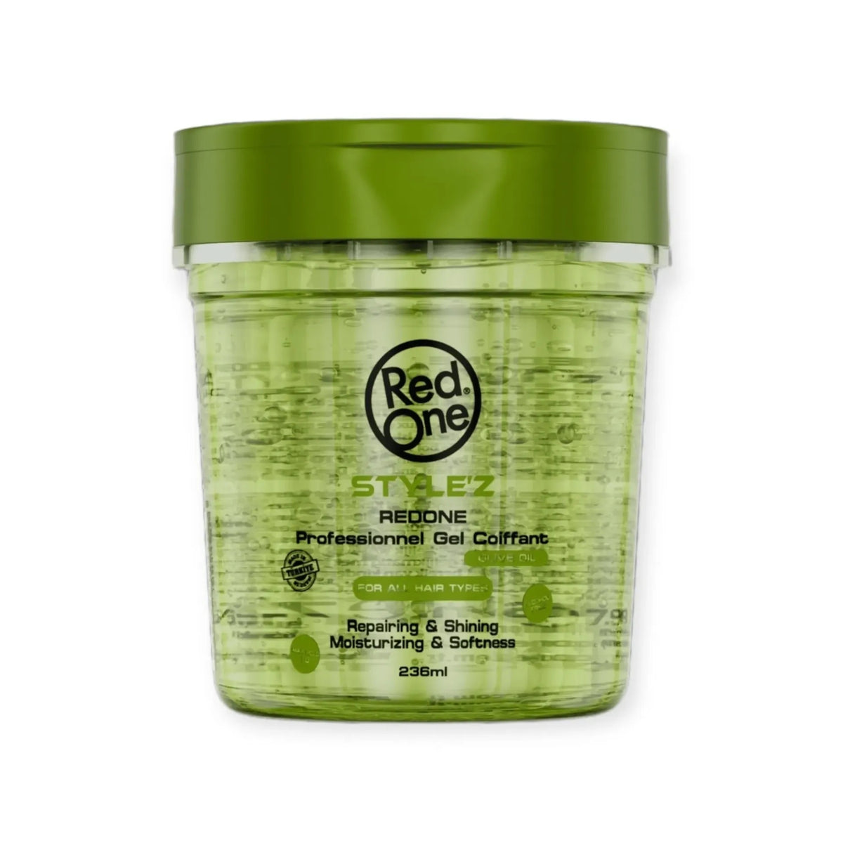 RedOne Gel fijador para el cabello con aceite de oliva 236 ml