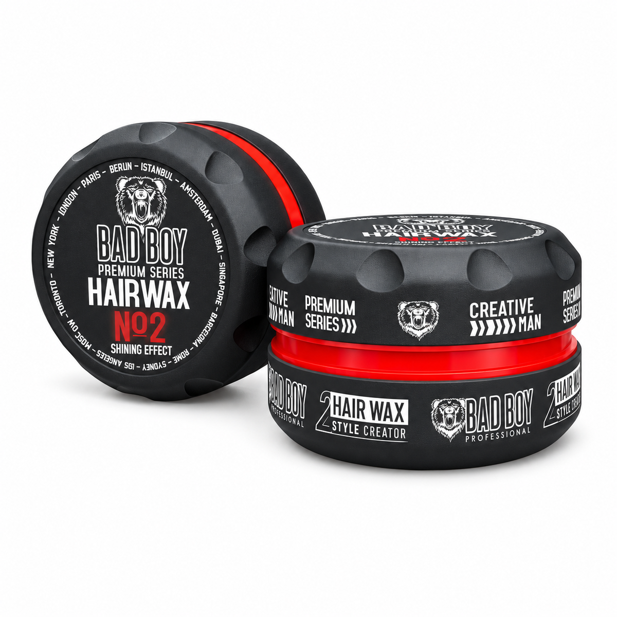 Bad Boy Hair Wax No 2 Red Shining Effect 150 ml