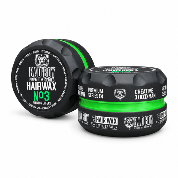 Bad Boy Hair Wax No 3 Green Shining Effect 150 ml