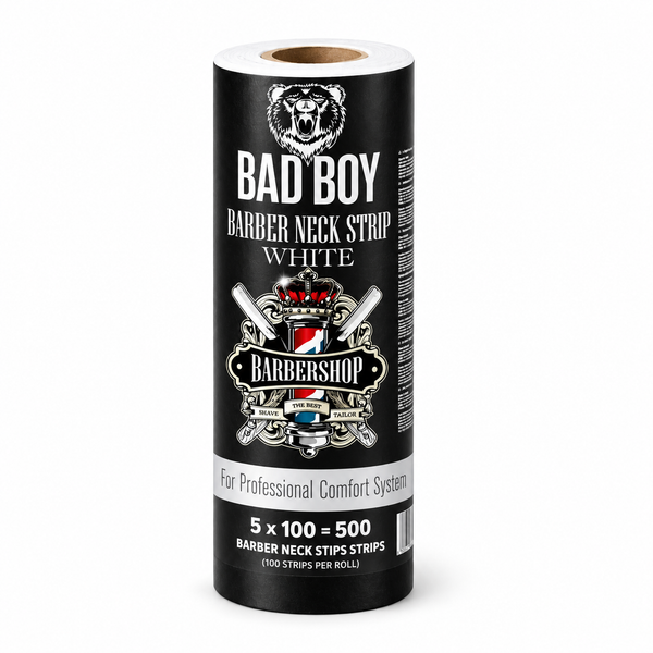 BADBOY Neck Strips White 20x5