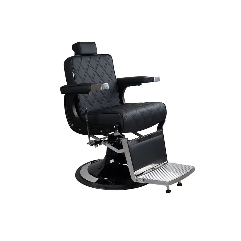 Poltrona da barbiere FR 58001 A3 Hanoi Nero (004)
