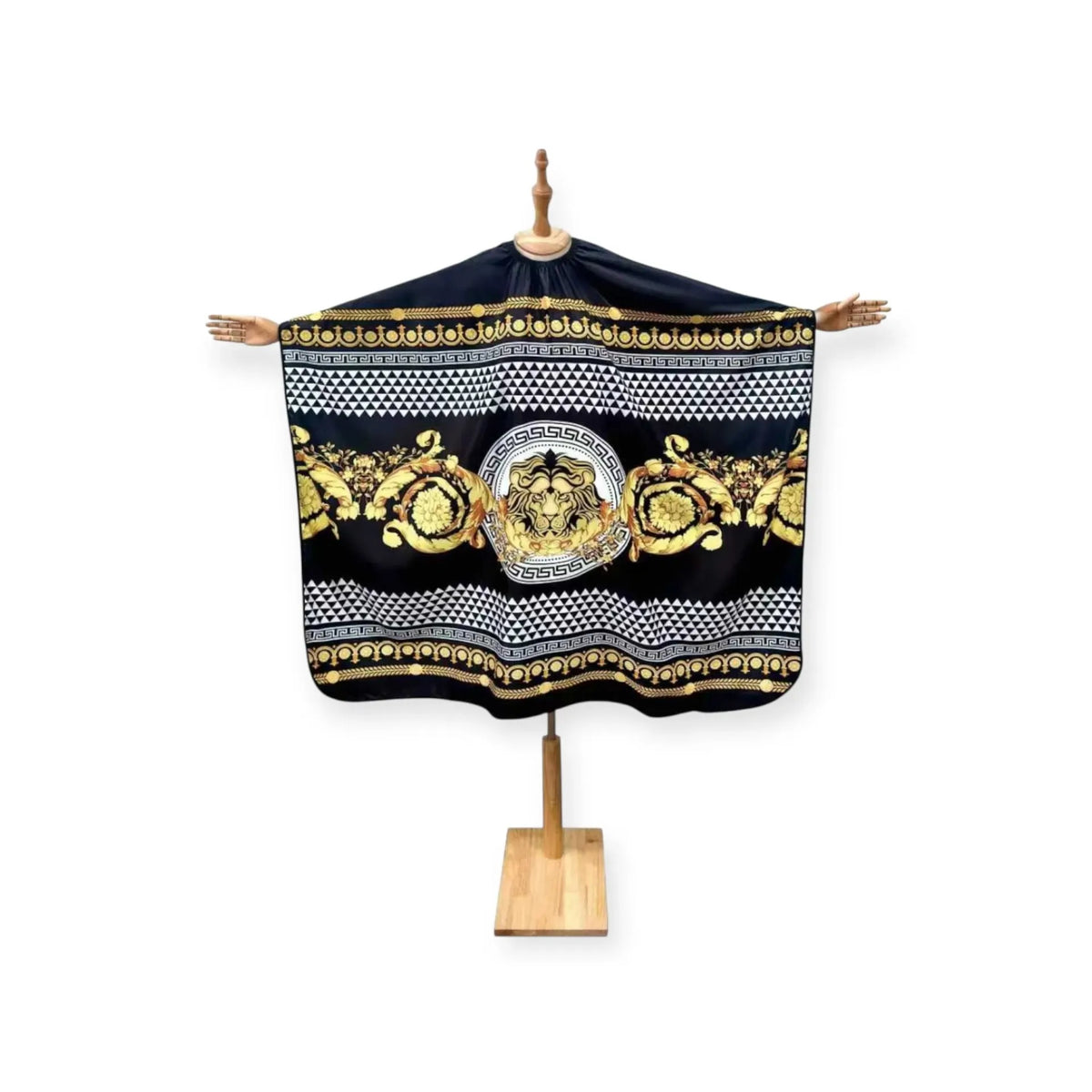 Capa de barbero DITA - Edición Super Black Royal Emblem