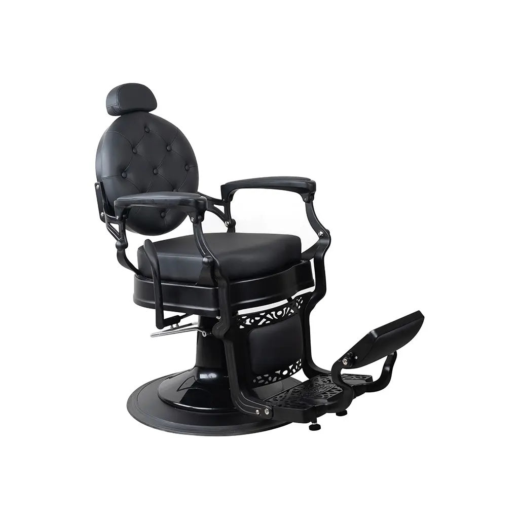 Barber Chair FR 58019 A3 Black Matte Dubai Black (004)