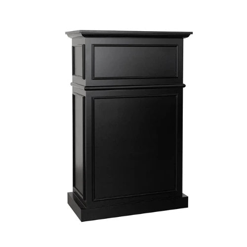 0303 Reception Desk RD 27 Black 80cm TR