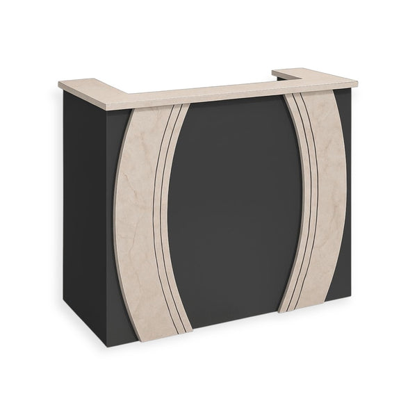 0311 Reception Desk RD HB724 Black Bendir TR