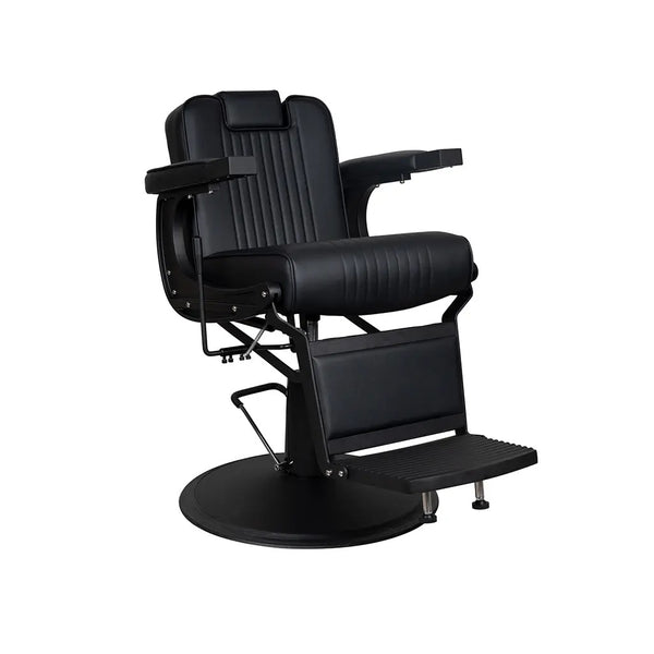 Barber Chair FR 58003 B4 All Black Matte Honolulu Black (004)