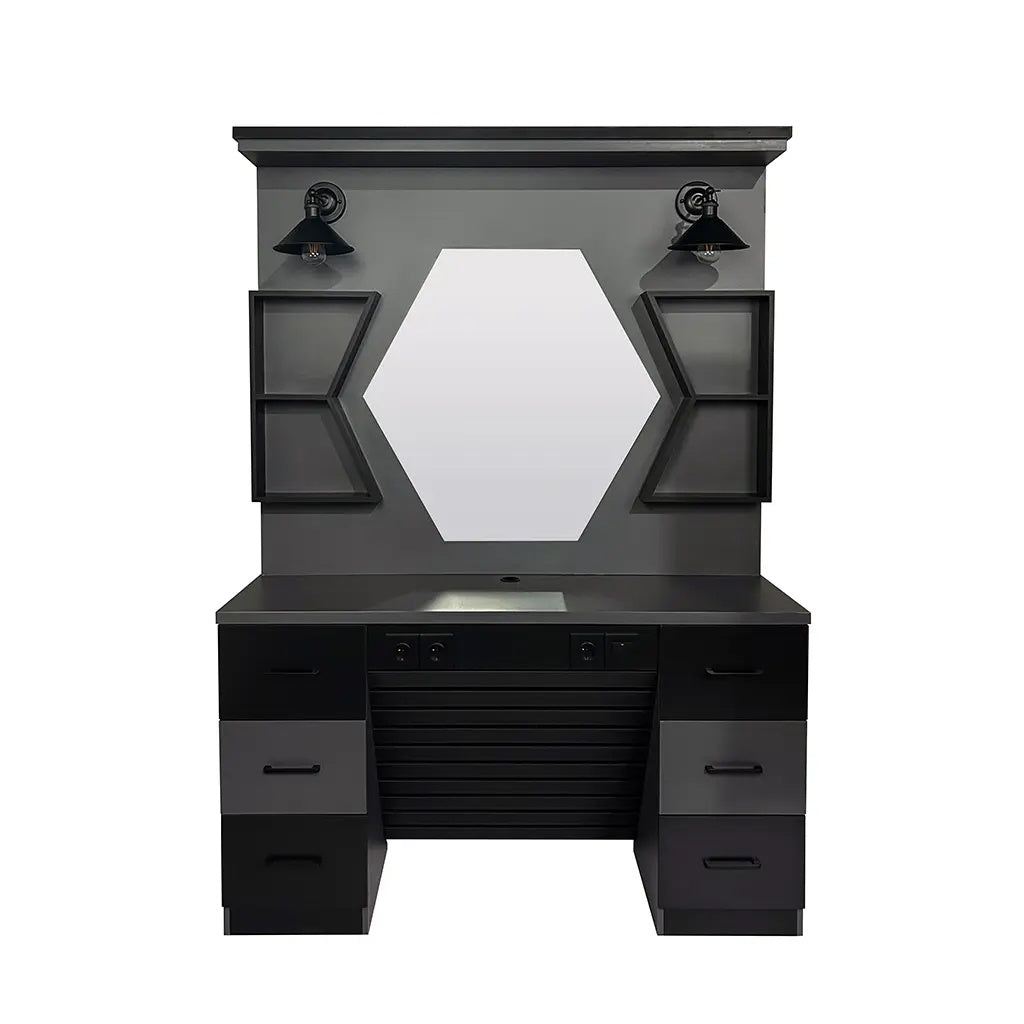 0143 Mirror Station MS 17 Grey
