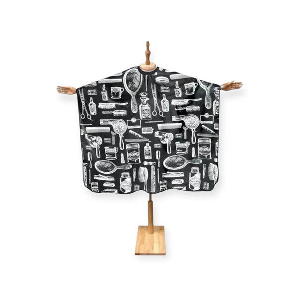 DITA Barber Cape - Vintage Barber Tools Cutting Cape