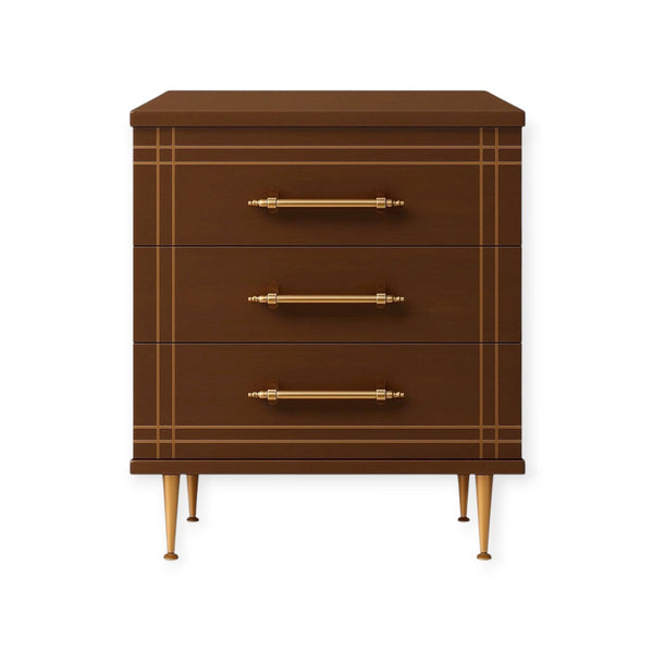 K3 Barok TR 3 Çekmeceli Altın Detaylı Dolap