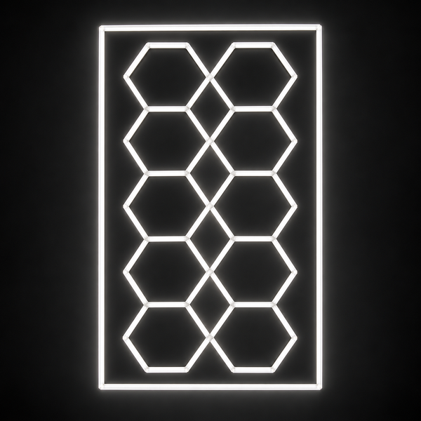 Salon Lighting Hexagon Light HLT 2 PC