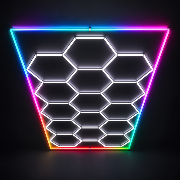 Salon Lighting Hexagon Light RGB